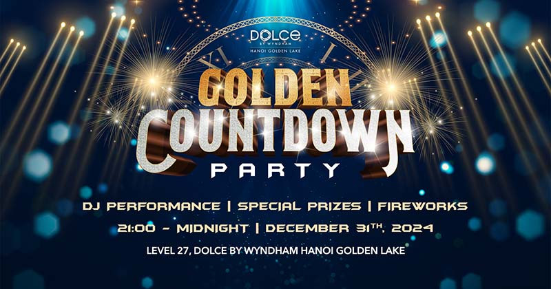 Golden Coutdown Party 2025 - Shine into the New Year